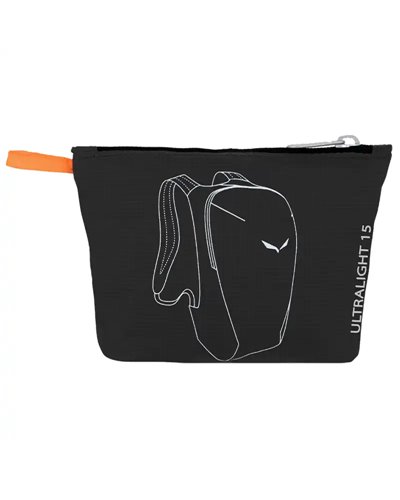 Salewa Ultralight 15 Packable Backpack, Black Out