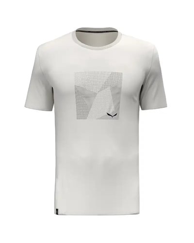 Salewa Pure Building Dry T-Shirt Uomo, White