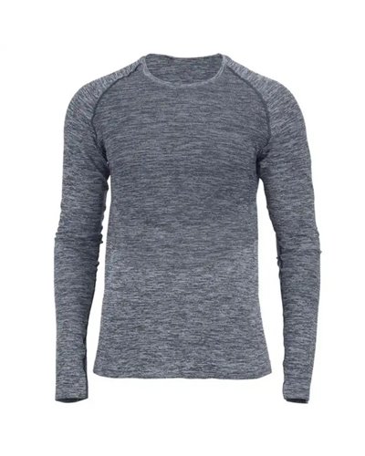 Salomon Allroad Seamless LS Maglia Maniche Lunghe Uomo, Ebony/Night Sky