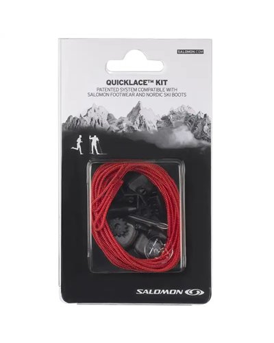 Salomon Lacci Scarpe Quicklace Kit Red