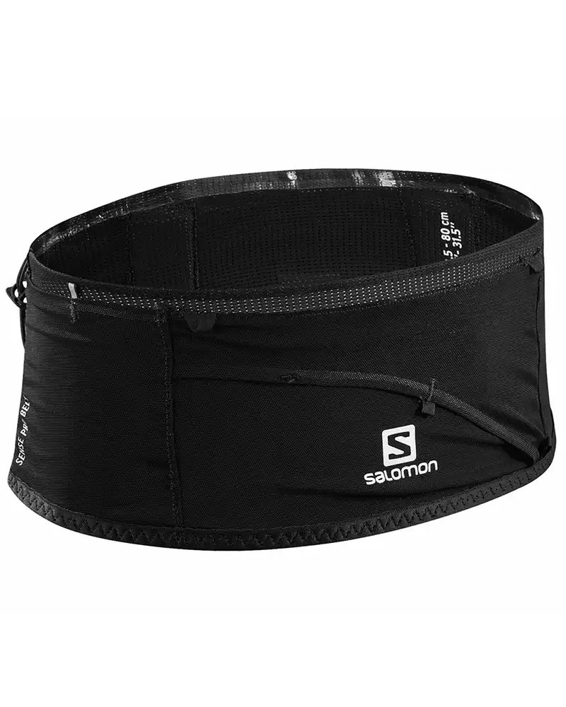Salomon Sense Pro Belt Running Document Holder, Black