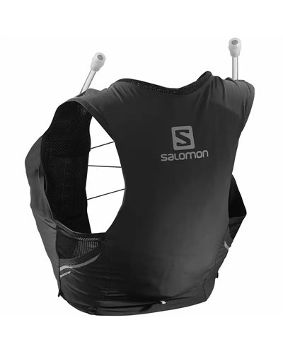 Salomon Sense Pro 5 Set W Hydration Running Women's Pack/Vest, Black (2 500 ml Soft Flask Included)