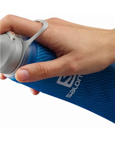Salomon Soft Flask 400 ml/13 Oz Insulated 42, Clear Blue
