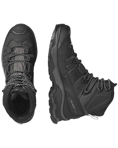 Salomon Quest 4 GTX Gore-Tex Scarponi Trekking Uomo, Magnet/Black/Quarry