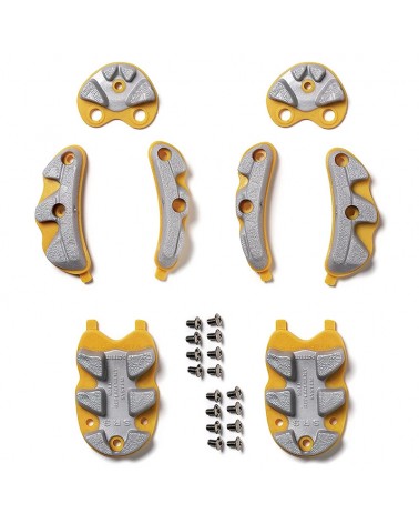 Sidi SRS N.16 MTB Inserts Shoes Sole Replacement, Steel/Yellow