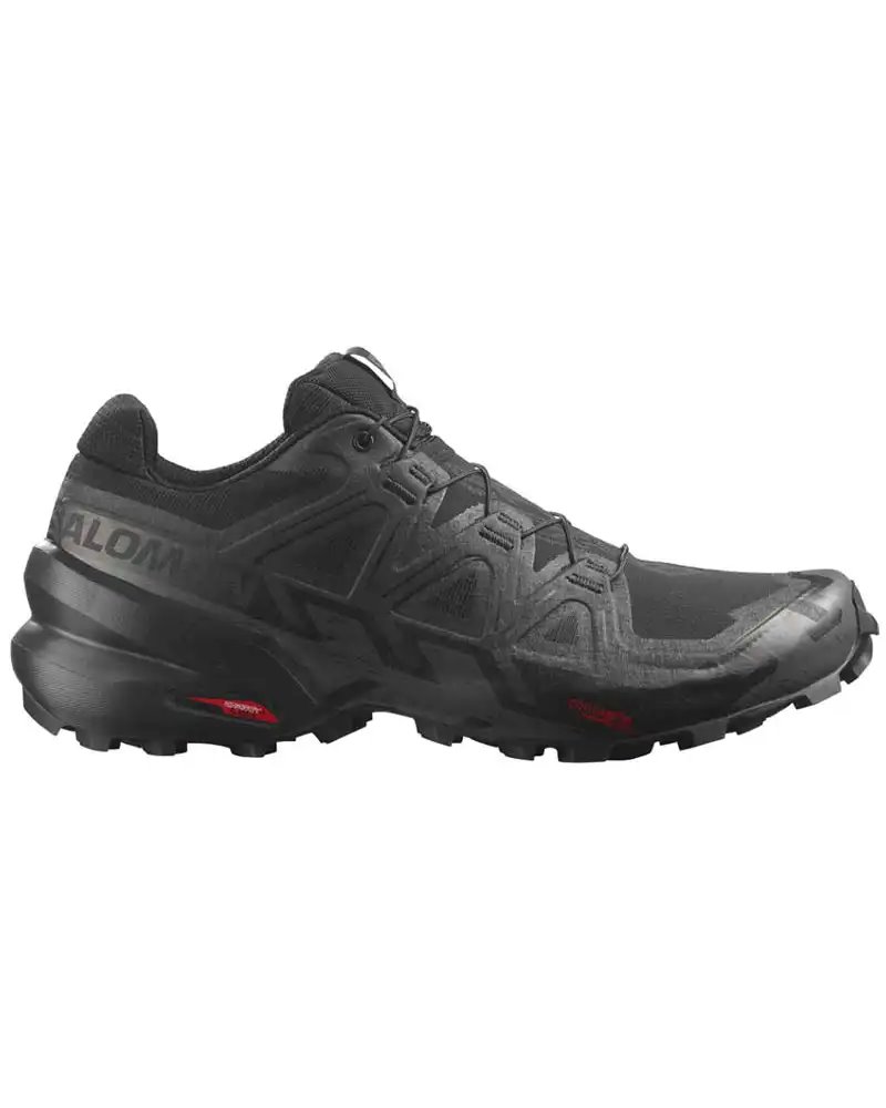 Salomon Speedcross 6 Scarpe Trail Running Uomo, Black/Black/Phantom