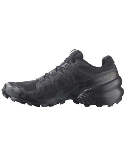 Salomon Speedcross 6 Scarpe Trail Running Uomo, Black/Black/Phantom