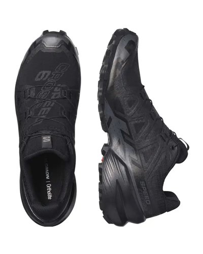 Salomon Speedcross 6 Scarpe Trail Running Uomo, Black/Black/Phantom