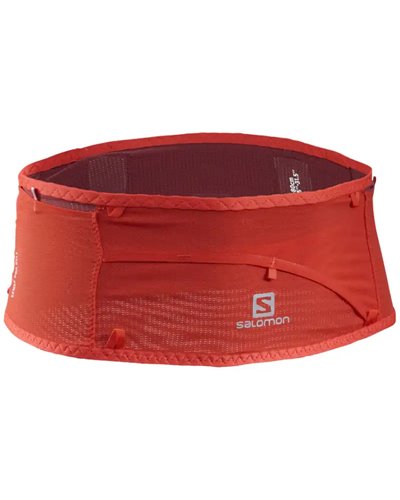 Salomon Sense Pro Belt Running Document Holder, Fiery Red/Cabernet