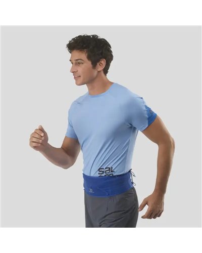 Salomon Sense Pro Belt Running Document Holder, Nautical Blue/Ebony/Mood Indigo