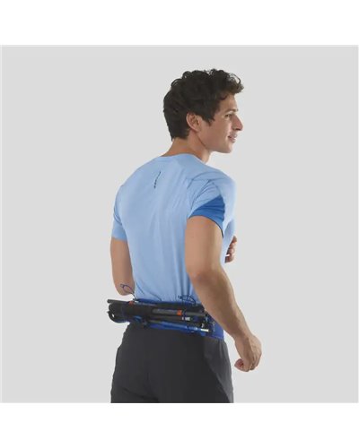 Salomon Sense Pro Belt Running Document Holder, Nautical Blue/Ebony/Mood Indigo
