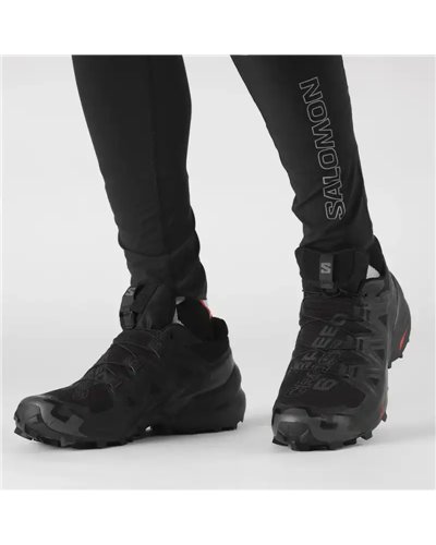 Salomon Speedcross 6 GTX Gore-Tex Men's Trail Running Shoes, Black/Black/Phantom