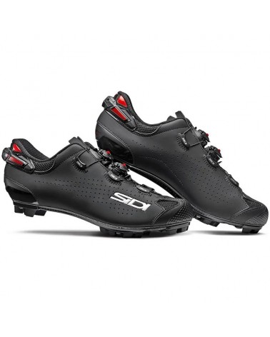 Sidi Tiger 2 Carbon SRS Men's MTB Cycling Shoes, Nero/Nero
