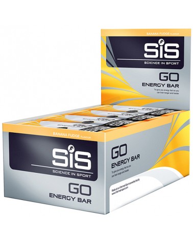 SIS GO Energy Barretta Energetica Gusto Banana Fudge, Box 30 pz da 40gr