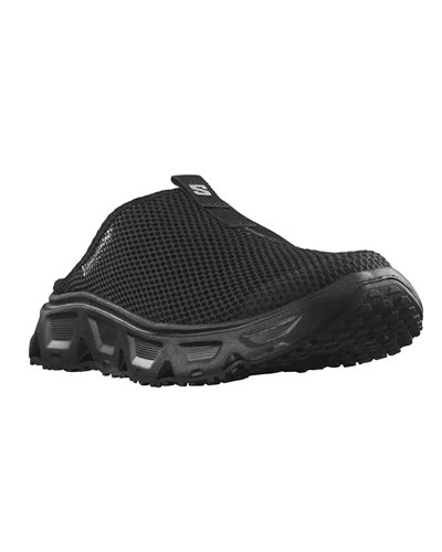Salomon Reelax Slide 6.0 Men's Recovery Shoes, Black/Black/Alloy