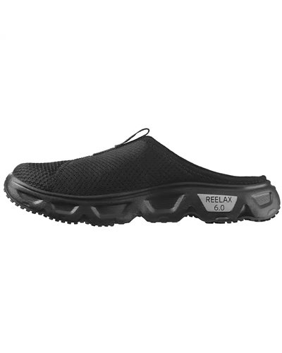 Salomon Reelax Slide 6.0 Scarpe Donna, Black/Black/Alloy