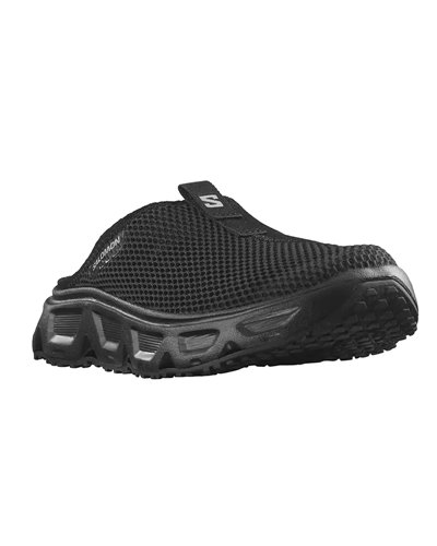 Salomon Reelax Slide 6.0 Women's Recovery Shoes, Black/Black/Alloy