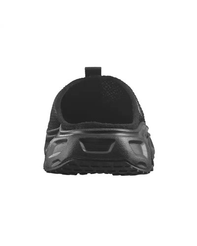 Salomon Reelax Slide 6.0 Women's Recovery Shoes, Black/Black/Alloy