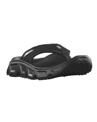 Salomon Reelax Break 6.0 Infradito Uomo, Black/Black/Alloy
