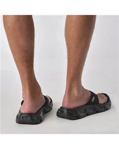 Salomon Reelax Break 6.0 Infradito Uomo, Black/Black/Alloy