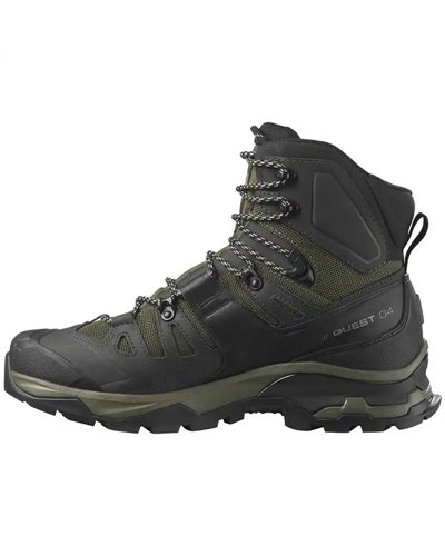 Salomon Quest 4 GTX Gore-Tex Scarponi Trekking Uomo, Olive Night/Peat/Safari