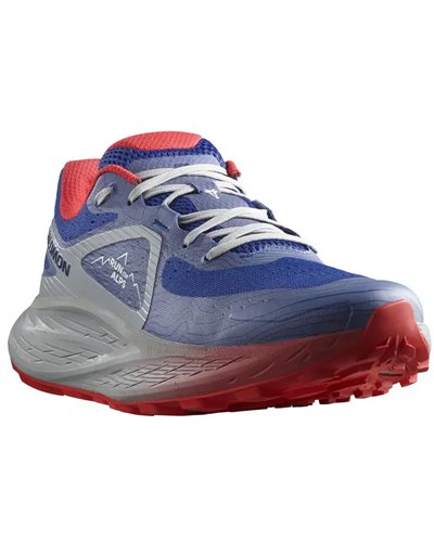 Salomon Glide Max TR Run the Alps Scarpe Trail Running Uomo, Surf the Web/Quarry/High Risk Red