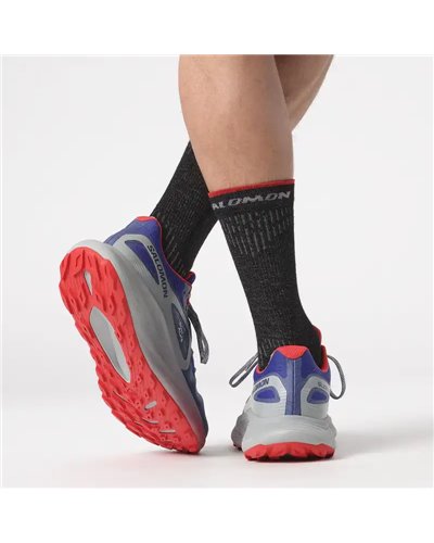 Salomon Glide Max TR Run the Alps Scarpe Trail Running Uomo, Surf the Web/Quarry/High Risk Red