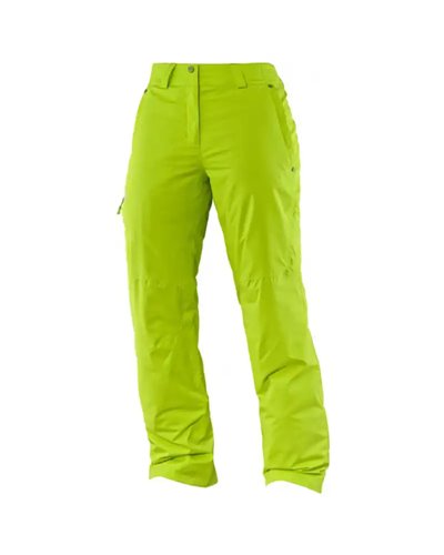 Salomon Response Pantaloni Donna Taglia M Regular, Granny Green