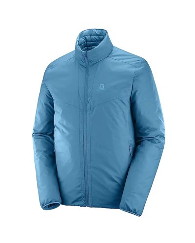 Salomon Drifter Loft  Men's Reversible Jacket Size M, Lyons Blue