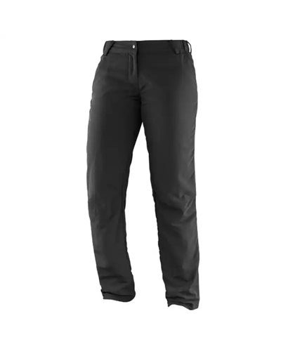 Salomon Elemental Lined Pantaloni Donna Taglia 38, Nero