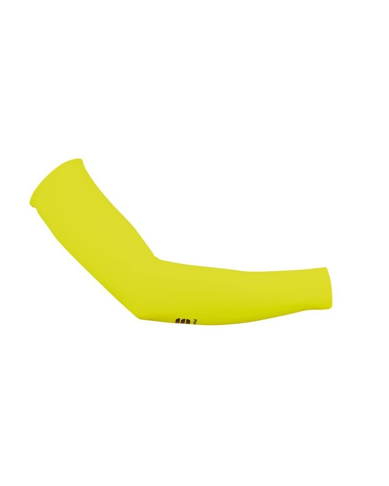 Sportful Manicotti Arm Warmers, Yellow Fluo