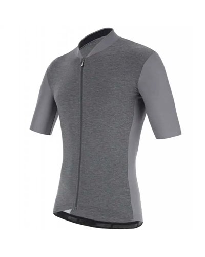 Santini Color Men's Short Sleeve Cycling Jersey, Gray