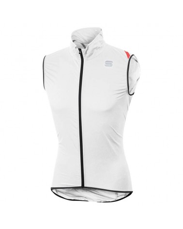 Sportful Hot Pack 6 Vest Gilet Antivento Ciclismo, White