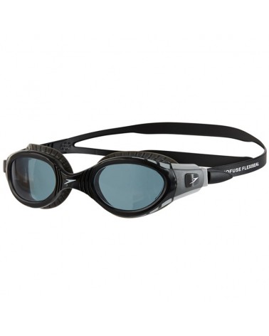 Speedo Futura Biofuse Flexiseal Swimm Goggle, Cool Grey/Black/Smoke