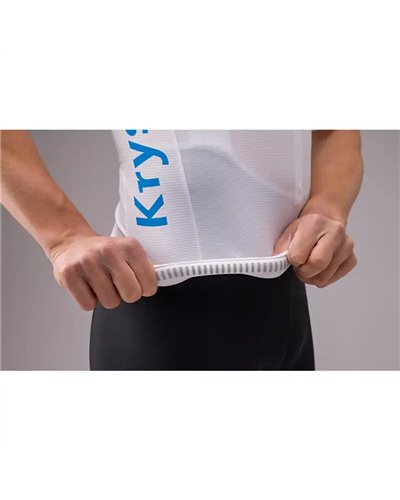 Santini Tour de France Best Young Rider Official Men's Short Sleeve Jersey, White