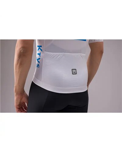 Santini Tour de France Best Young Rider Official Men's Short Sleeve Jersey, White