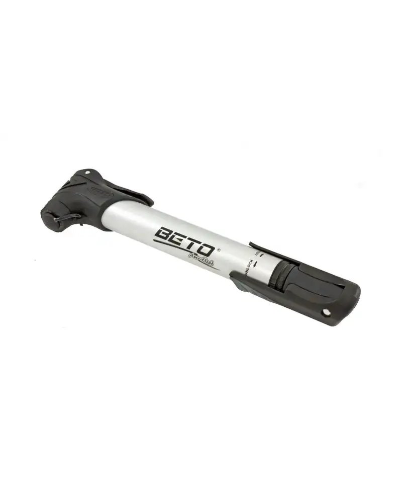 Beto Alloy Telescopic Mini Pump Quick, 230mm X 25mm, 7Bar