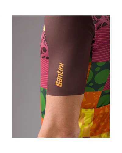 Santini Paris Tours Vigne Tour de France Official Men's Short Sleeve Jersey