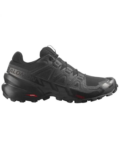 Salomon Speedcross 6 W Women's Trail Running Shoes, Black/Black/Phantom