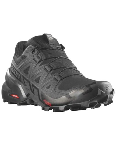 Salomon Speedcross 6 W Women's Trail Running Shoes, Black/Black/Phantom