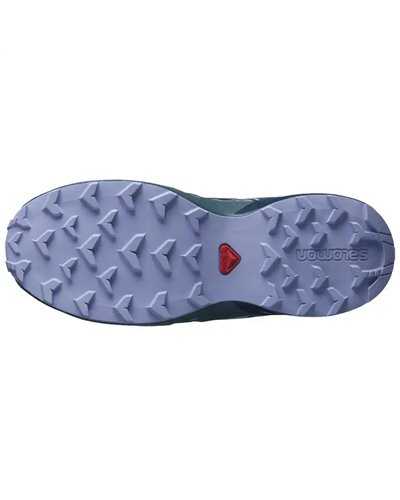 Salomon Speedcross CSWP J Waterproof Junior Trail Running Shoes, Grape/Mallard Blue/Lavender