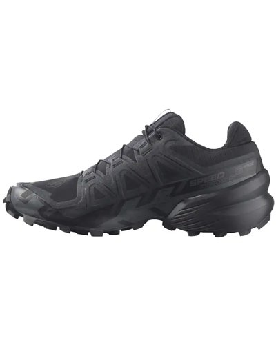 Salomon Speedcross 6 Wide Scarpe Trail Running Uomo, Black/Black/Phantom