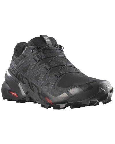 Salomon Speedcross 6 Wide Scarpe Trail Running Uomo, Black/Black/Phantom