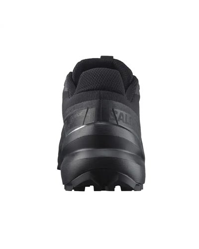Salomon Speedcross 6 Wide Men's Trail Running Shoes, Black/Black/Phantom