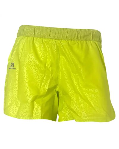 Salomon Trail Runner Women's Short Size M, Yuzu Yellow