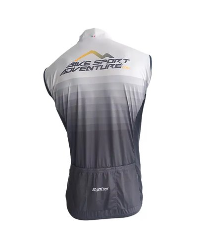 Santini Custom Fine BSA Bike Sport Adventure Men's Packable Windproof Vest