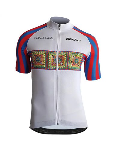 Santini Virtus Sicilia Catania Maglia Maniche Corte Uomo