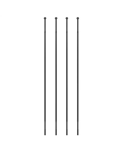 Sapim Raggio CX-Sprint Inox Testa J-Bend - 236mm, Nero (4 pz)