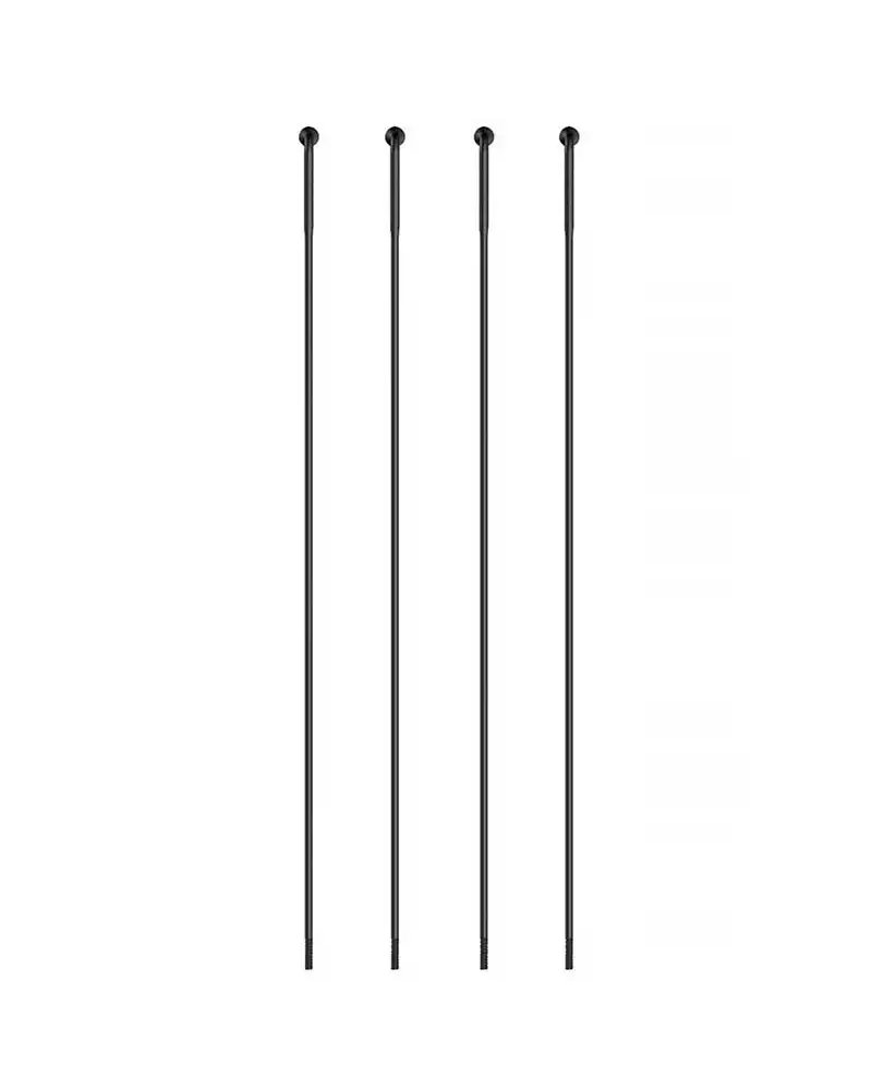 Sapim Spoke Strong Inox J-Bend - 135mm, Black (4 pcs)