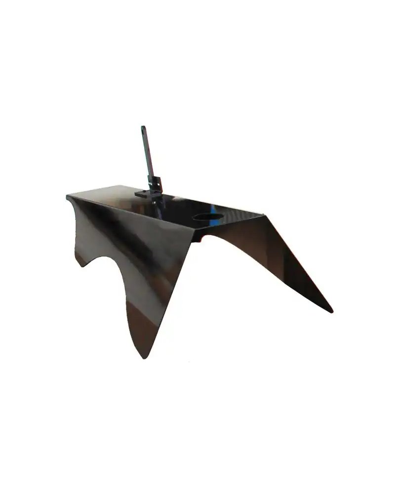 Bicisupport Espositore Aero Orizzontale per una Bicicletta, Nero